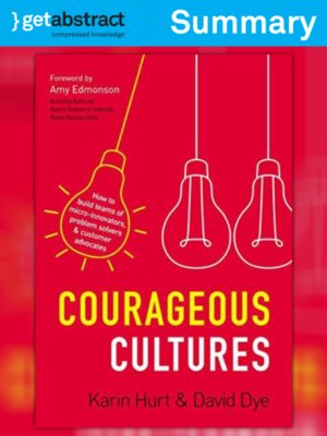 cover image of Courageous Cultures (Summary)